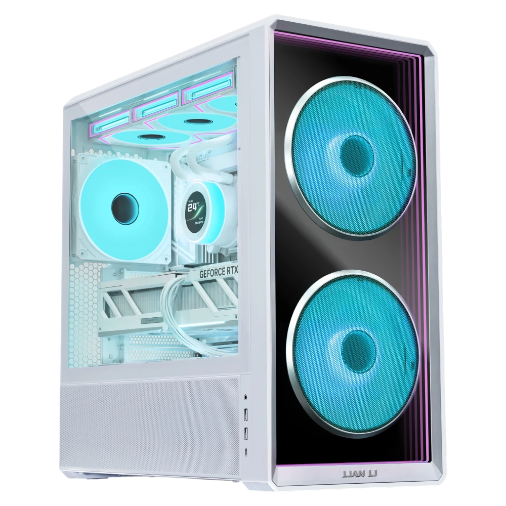 LIAN LI LANCOOL 217 INF 3F White (ATX, Top 360mm Radiator)