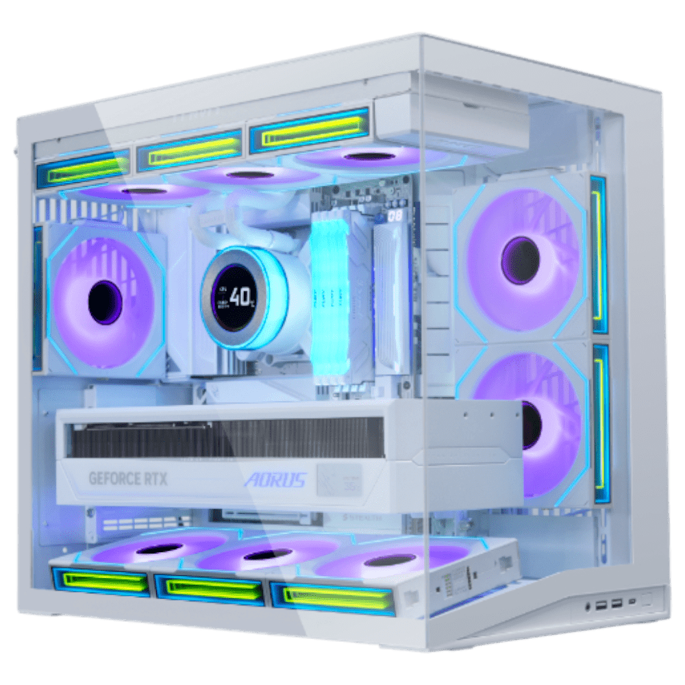 LIAN LI O11 DYNAMIC MINI V2 FLOW 5F White (ATX, Top 360mm Radiator)