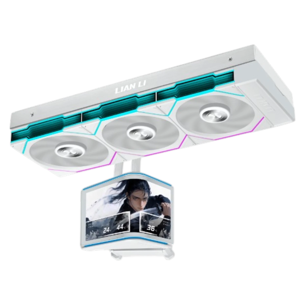 Lian Li HydroShift II OLED 360 Curved LCD White (TL FLEX)