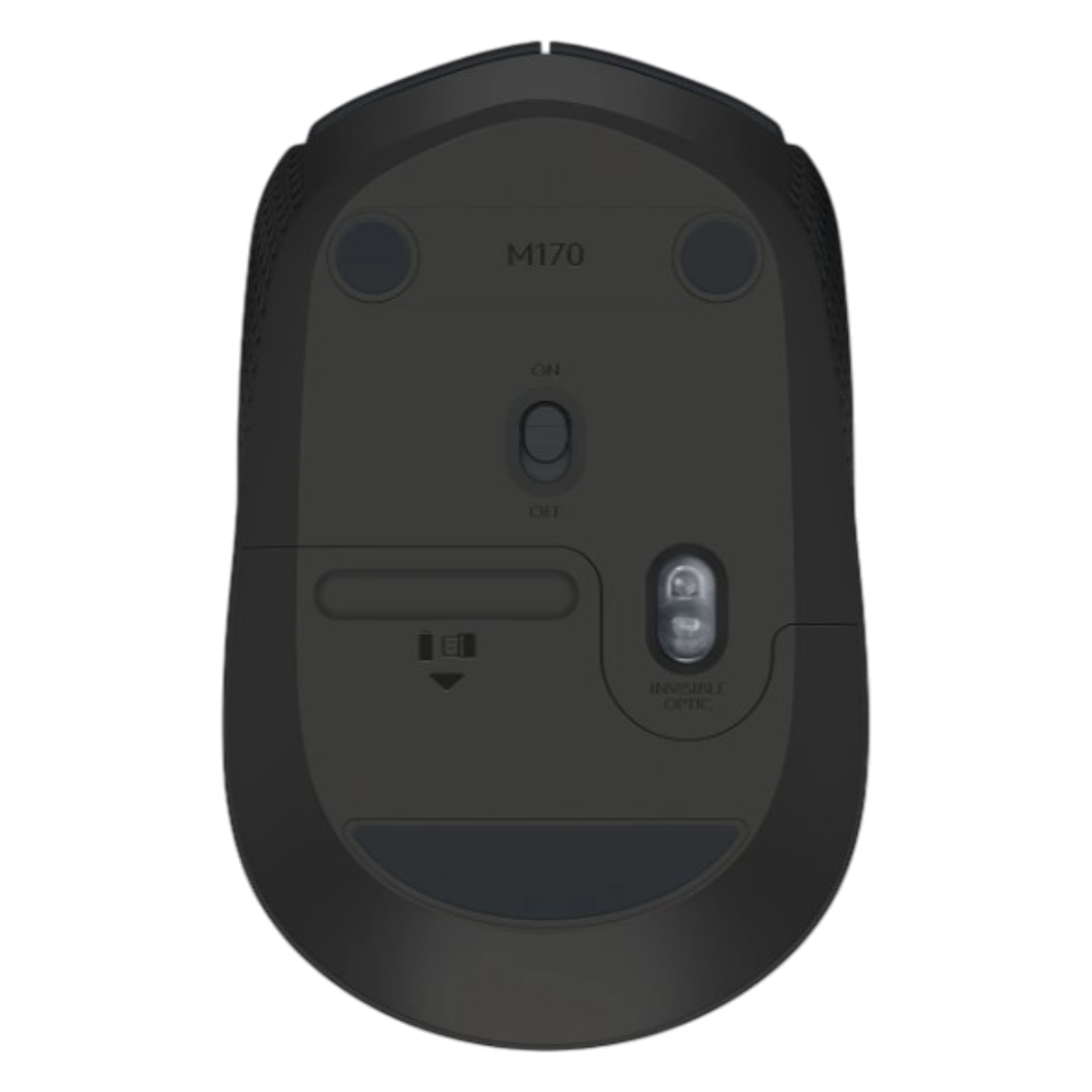 Logitech M170 Wireless (69g, 1000 DPI, 3-button)