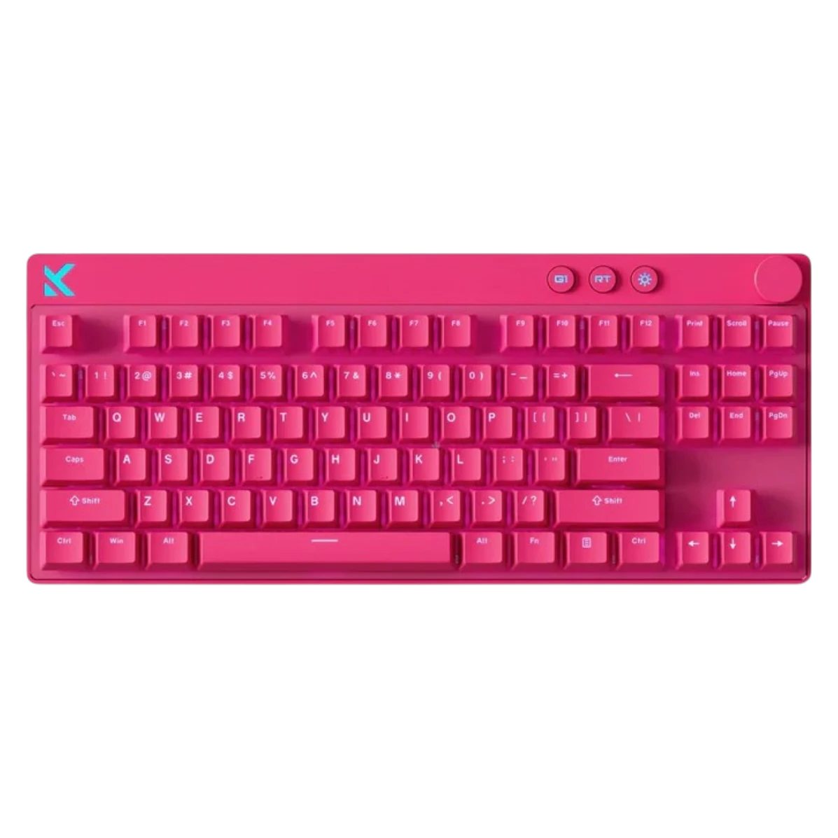 MCHOSE Mix 87 Hall Effect Pink (Magnetic, TKL, Mount Tai Switch)