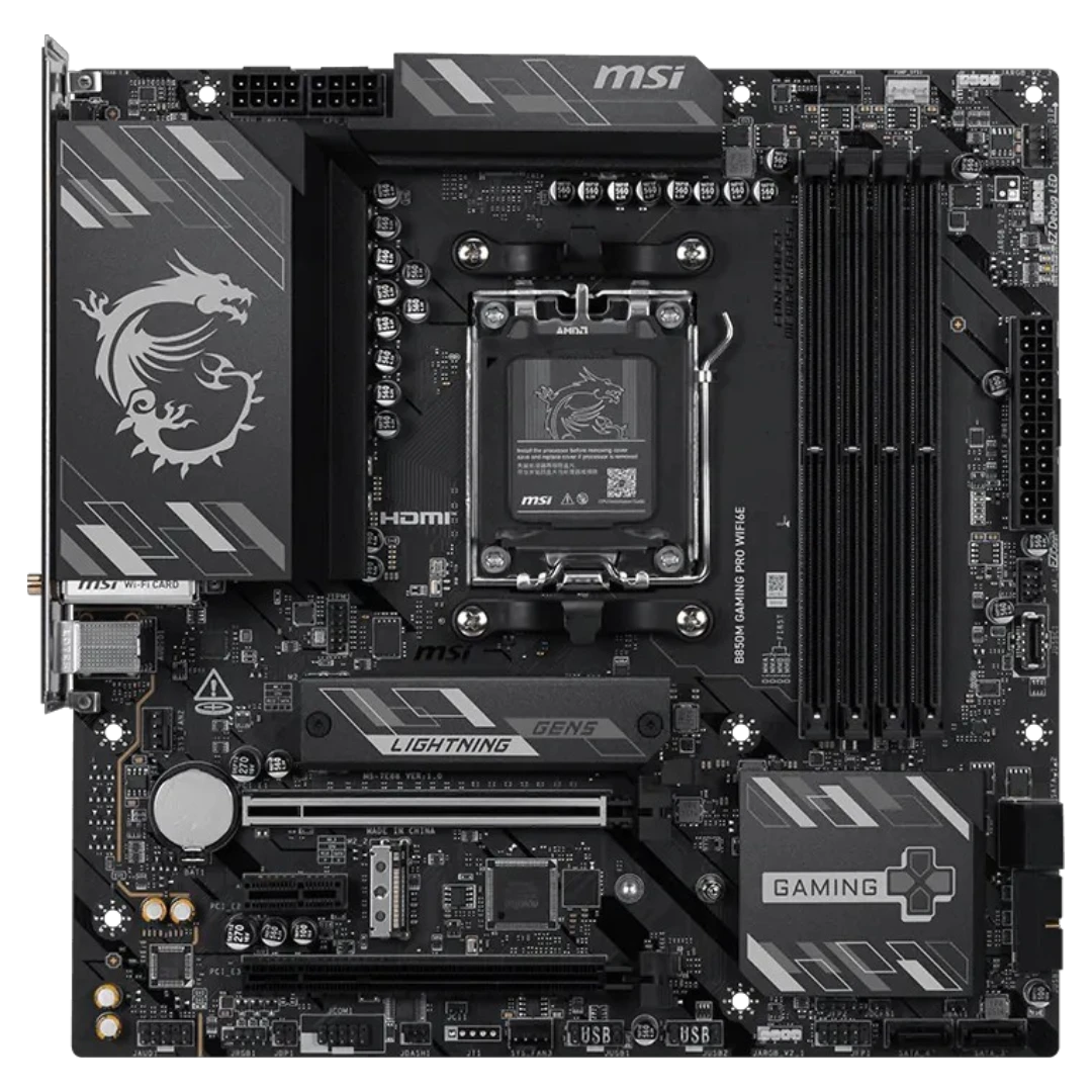 MSI B850M GAMING PRO WiFi6E (AM5, Micro-ATX)