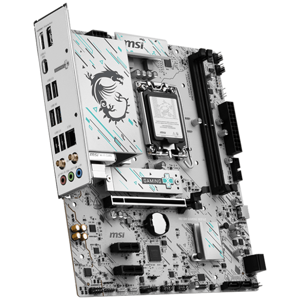 MSI H810M GAMING WiFi6E White (LGA 1851, Micro-ATX)