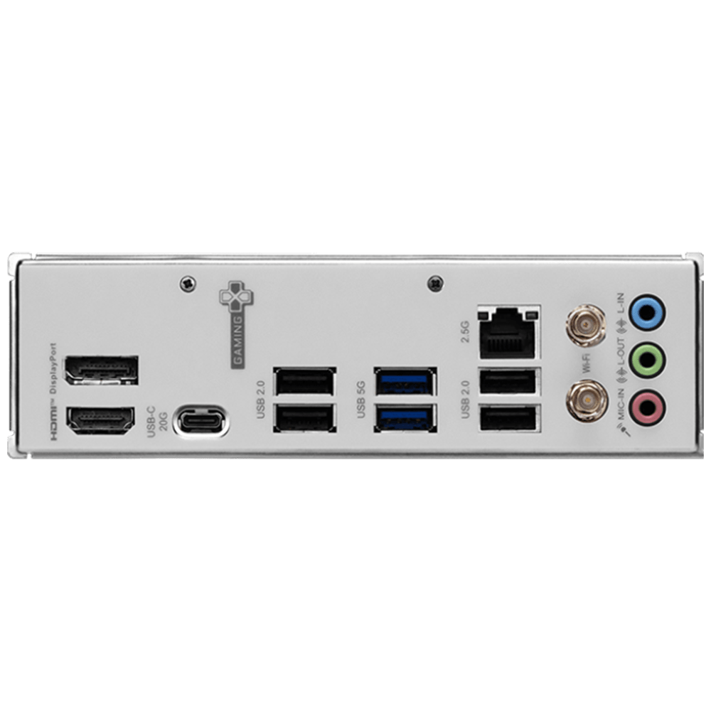 MSI H810M GAMING WiFi6E White (LGA 1851, Micro-ATX)