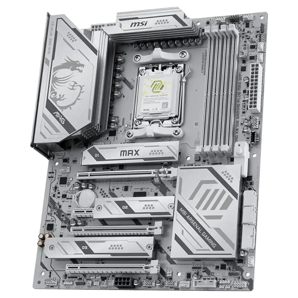 MSI MAG X870E GAMING PLUS MAX WiFi7 White (AM5, ATX)