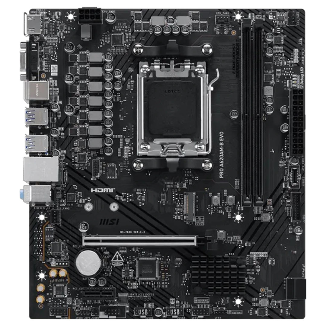 MSI PRO A620AM-B EVO (AM5, Micro-ATX)
