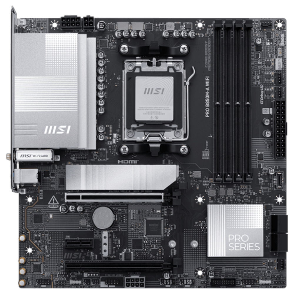 MSI PRO B850M-A WiFi7 (AM5, Micro-ATX)