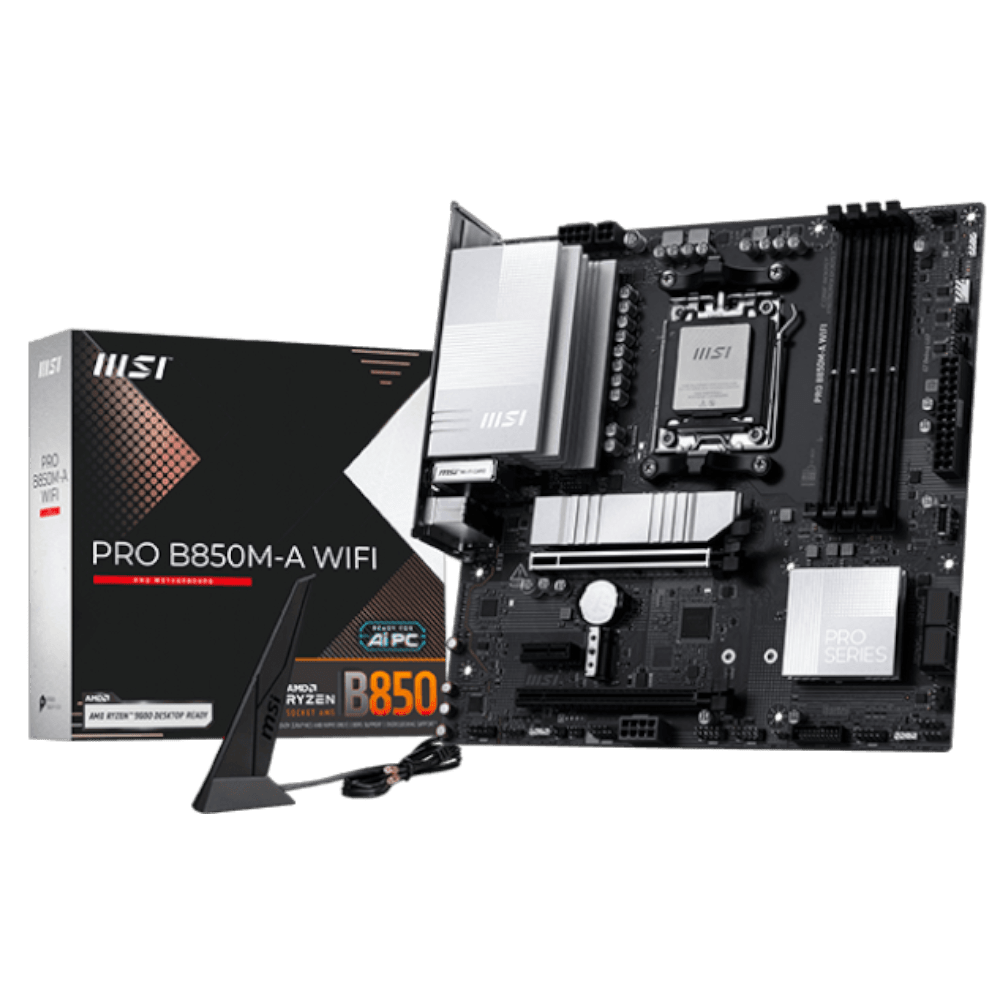 MSI PRO B850M-A WiFi7 (AM5, Micro-ATX)