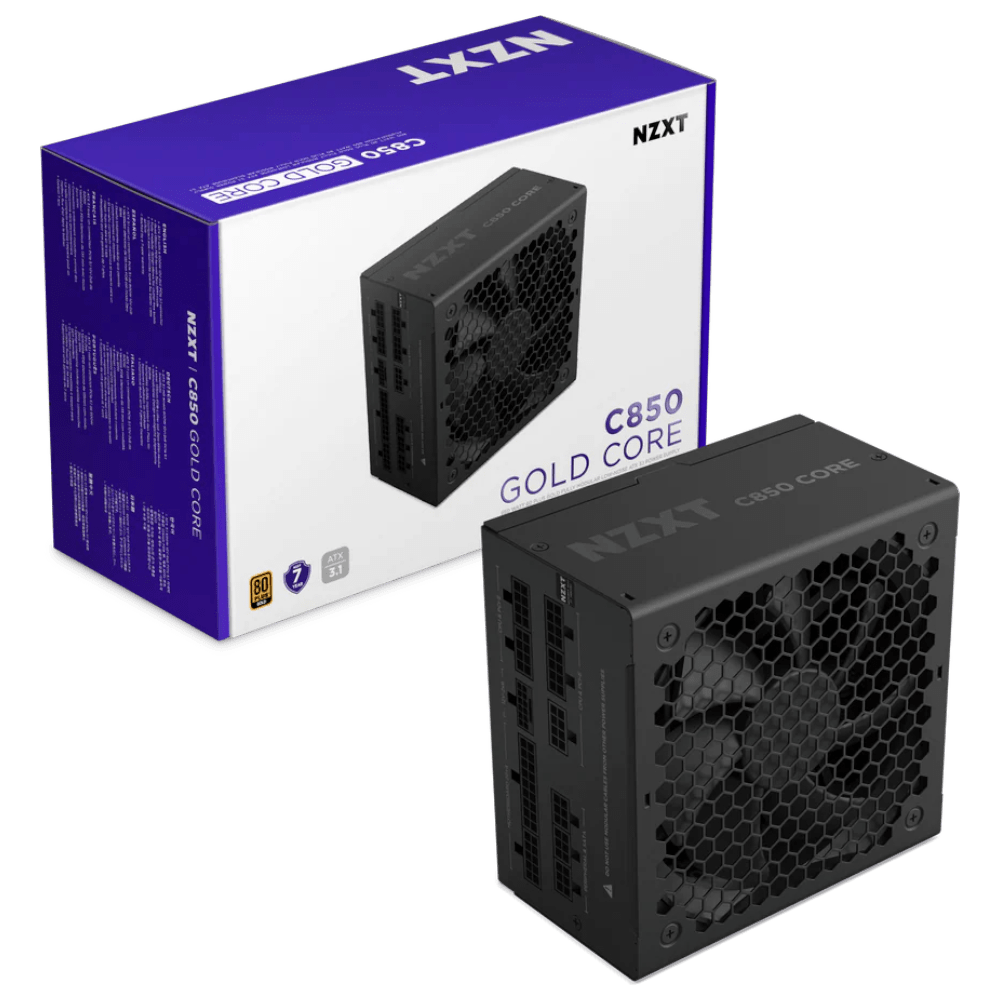 NZXT C850 Gold Core Power (ATX 3.1, PCIe 5.1)