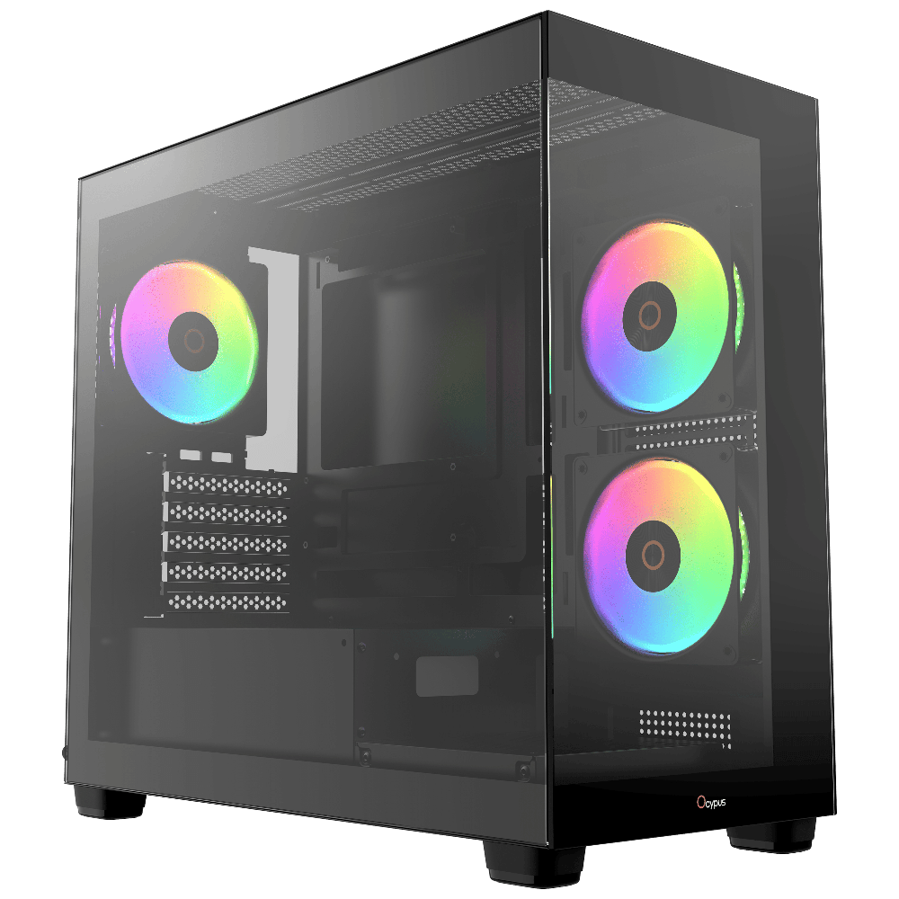 Ocypus Gamma C52 ARGB 3F (Micro-ATX, Top 360mm Radiator)