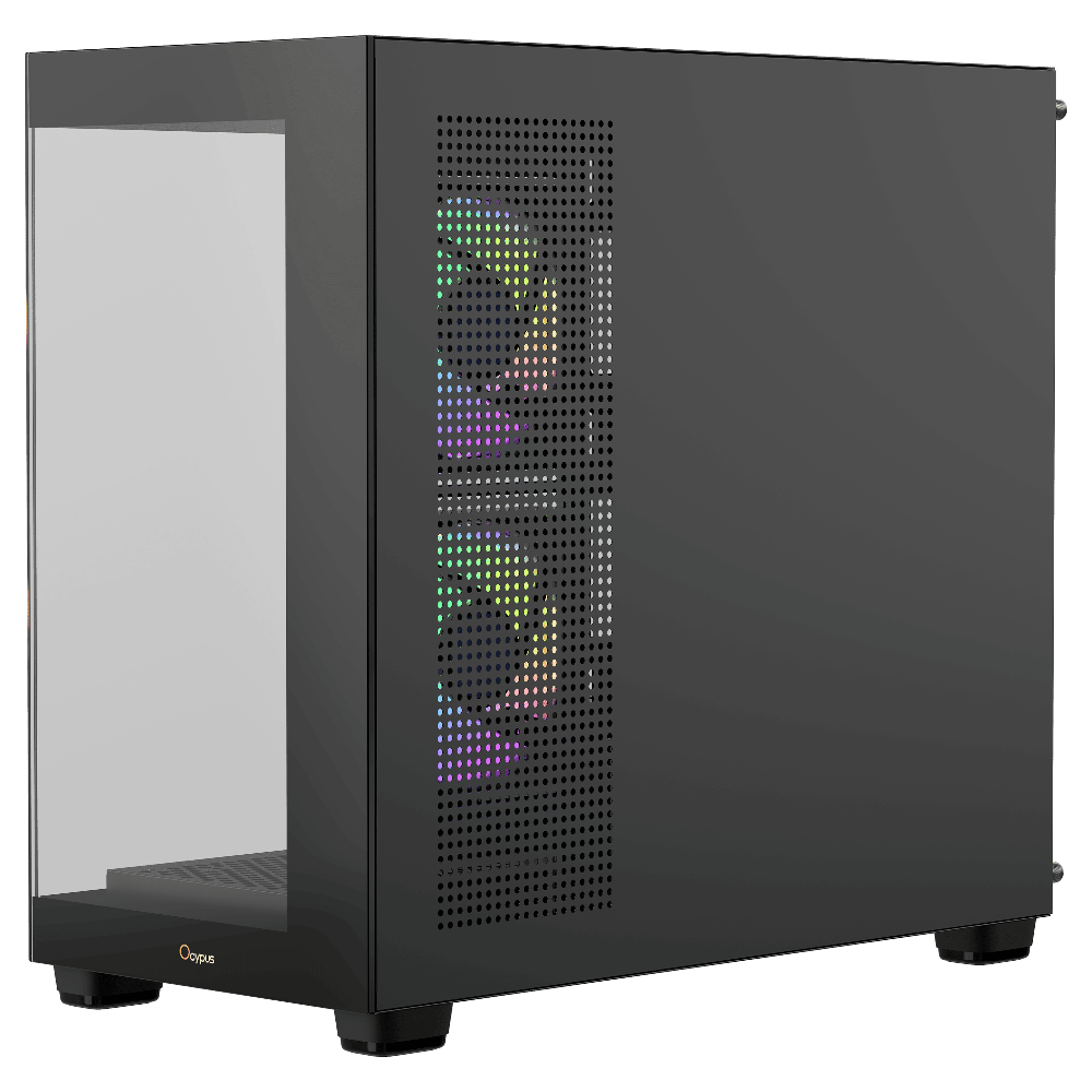 Ocypus Gamma C52 ARGB 3F (Micro-ATX, Top 360mm Radiator)