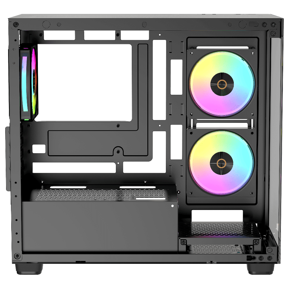Ocypus Gamma C52 ARGB 3F (Micro-ATX, Top 360mm Radiator)