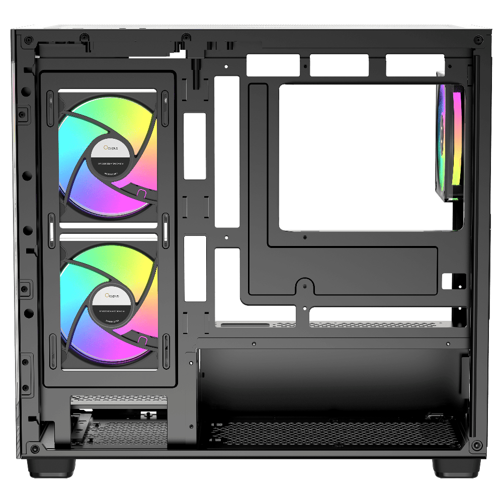Ocypus Gamma C52 ARGB 3F (Micro-ATX, Top 360mm Radiator)