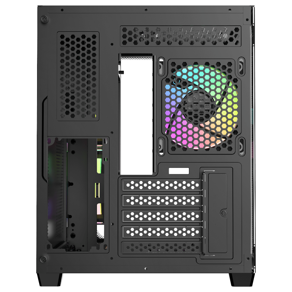 Ocypus Iota C50 Curve ARGB 3F (Micro-ATX, Top 360mm Radiator)