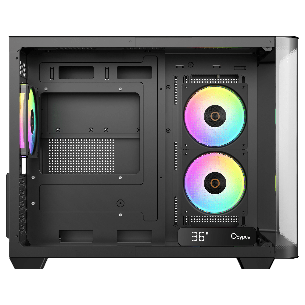 Ocypus Iota C50 Curve ARGB 3F (Micro-ATX, Top 360mm Radiator)