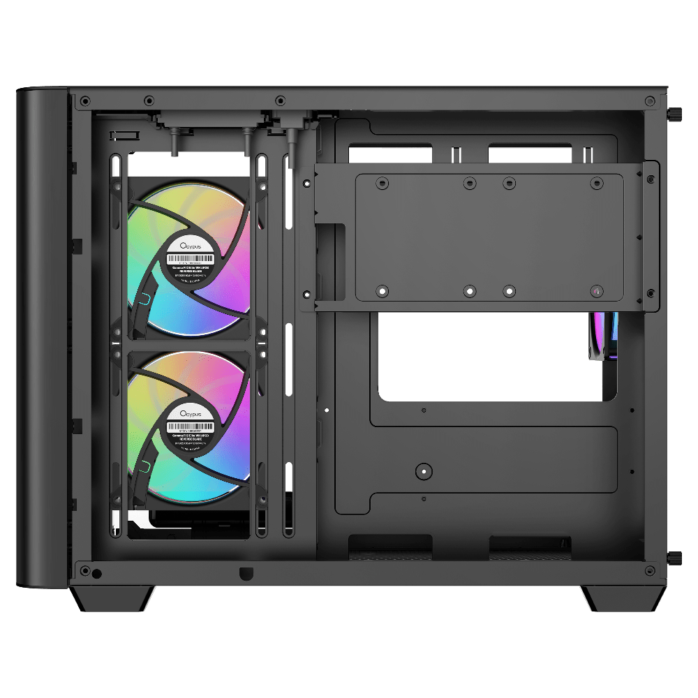 Ocypus Iota C50 Curve ARGB 3F (Micro-ATX, Top 360mm Radiator)