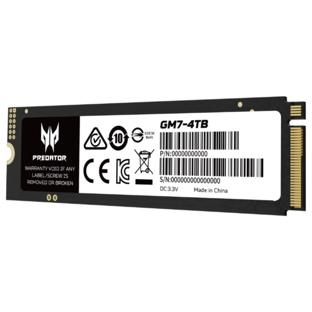 Predator GM7 NVMe Gen4 7400mbps 4TB