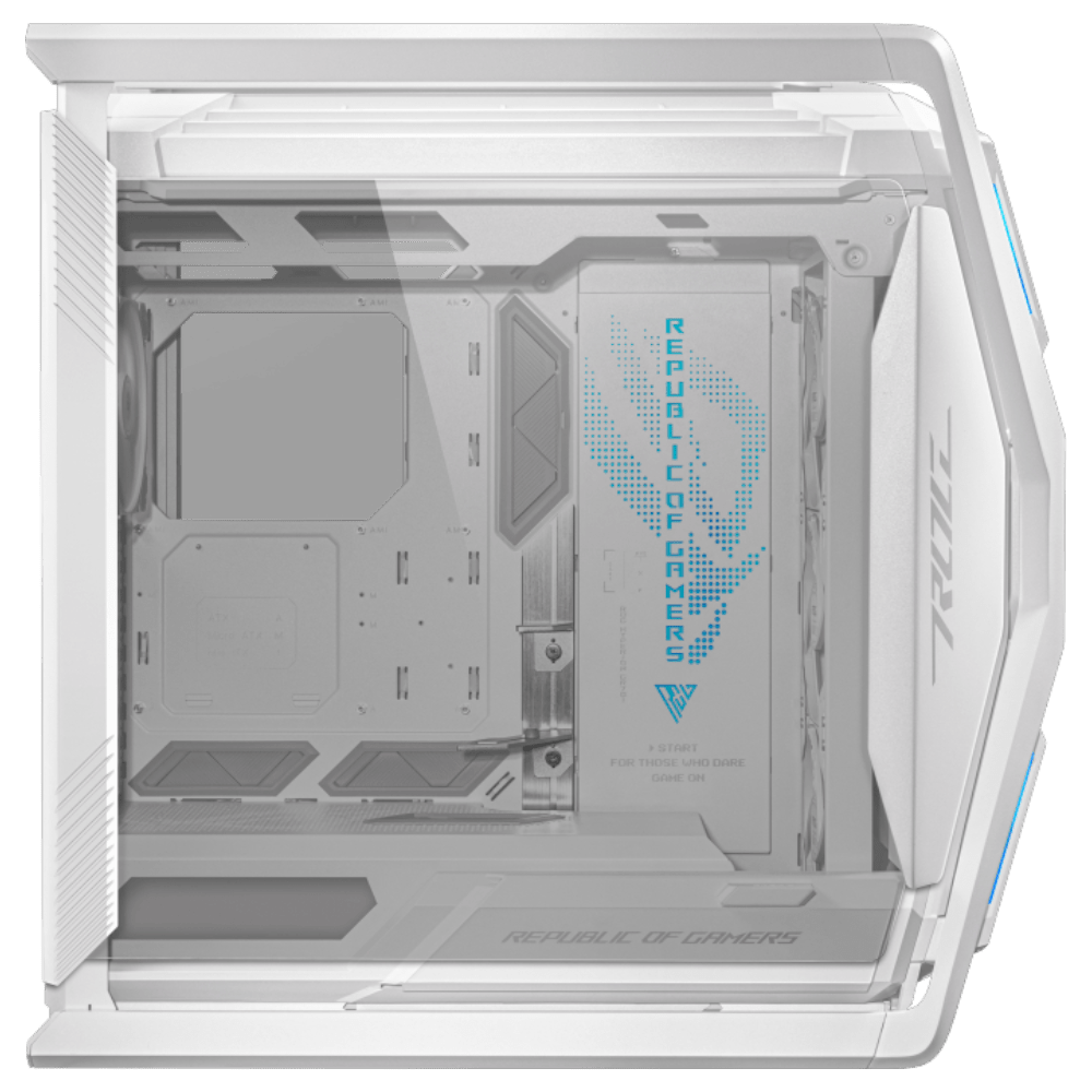 ASUS ROG Hyperion GR701 4F White (E-ATX, BTF, Dual 420mm Radiator, GPU Holder)