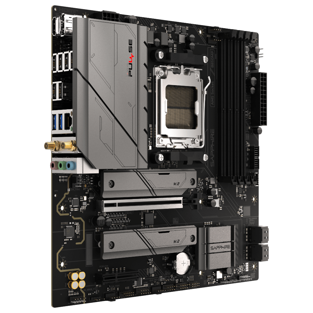 SAPPHIRE PULSE B850M WiFi6 (AM5, Micro-ATX)