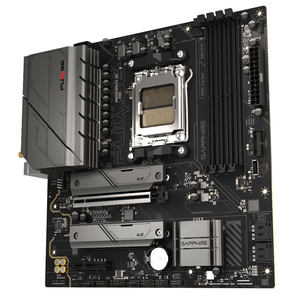 SAPPHIRE PULSE B850M WiFi6 (AM5, Micro-ATX)