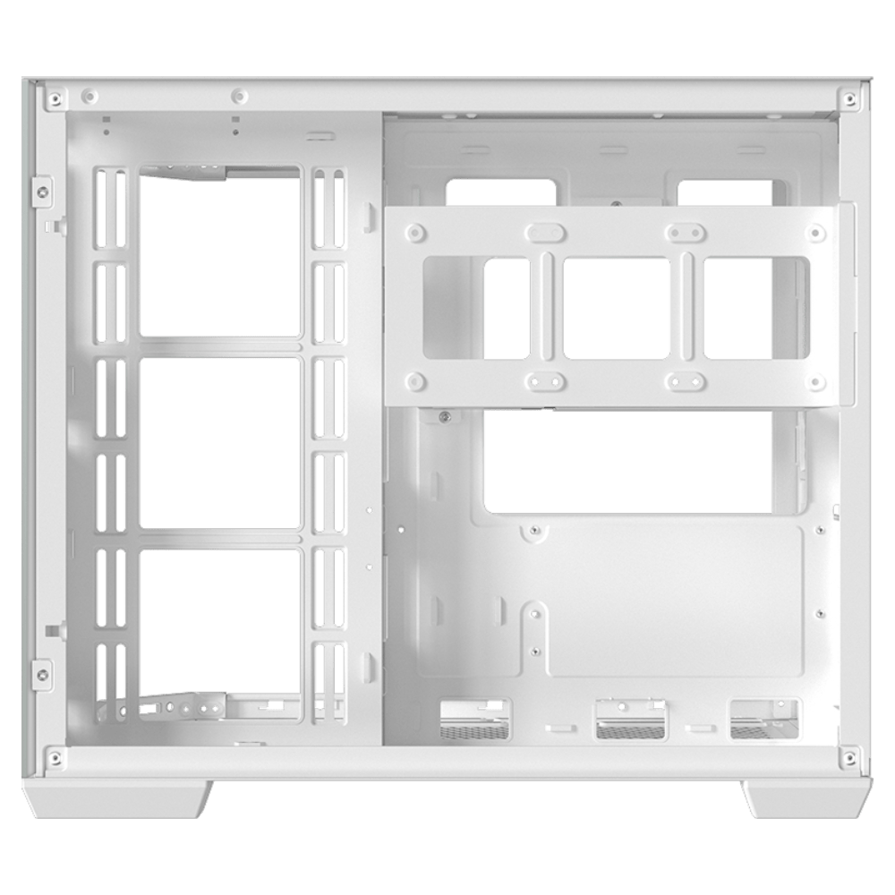 Segotep Lumi 3T 6F White (Micro-ATX, Top 360mm Radiator)