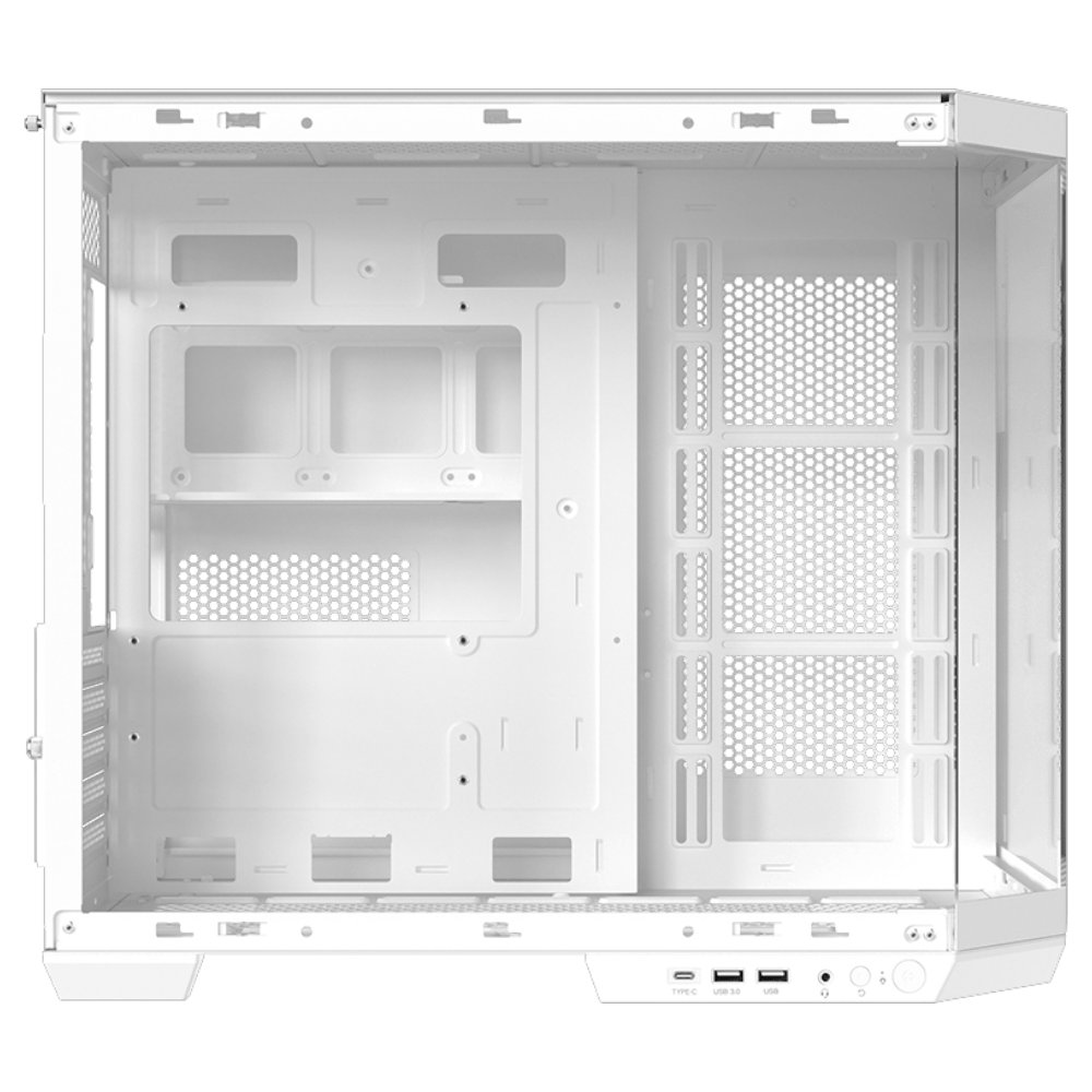 Segotep Lumi 3T 6F White (Micro-ATX, Top 360mm Radiator)