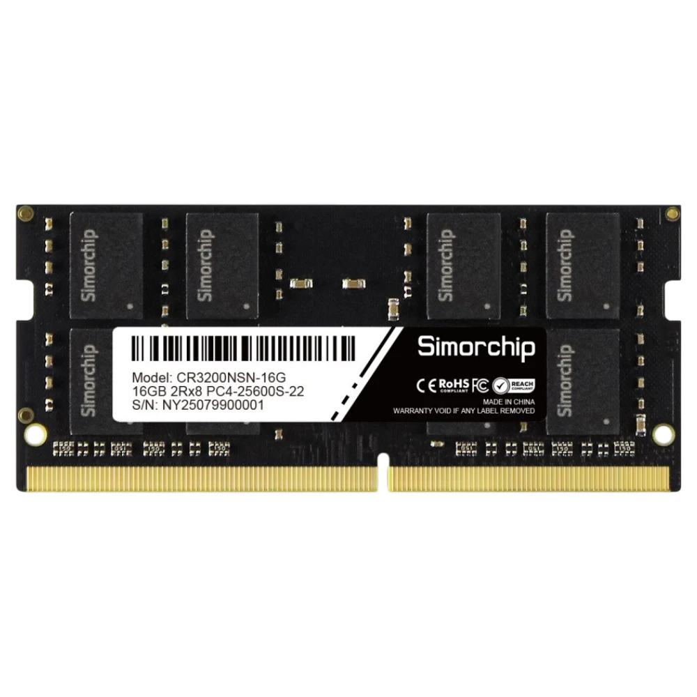 Simorchip DDR4-3200 SODIMM 16GB (1x 16GB)