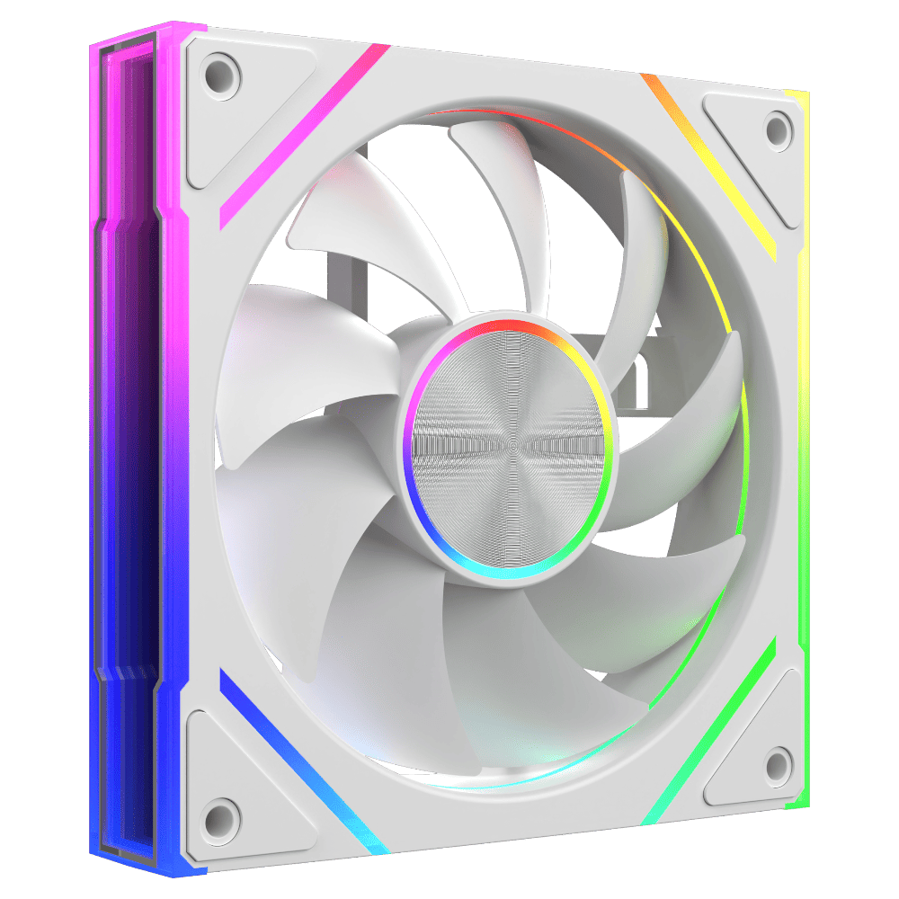 Slevflow ASQ 120 Spectra S White (Infinity Sides, Dual Middle ARGB Ring)