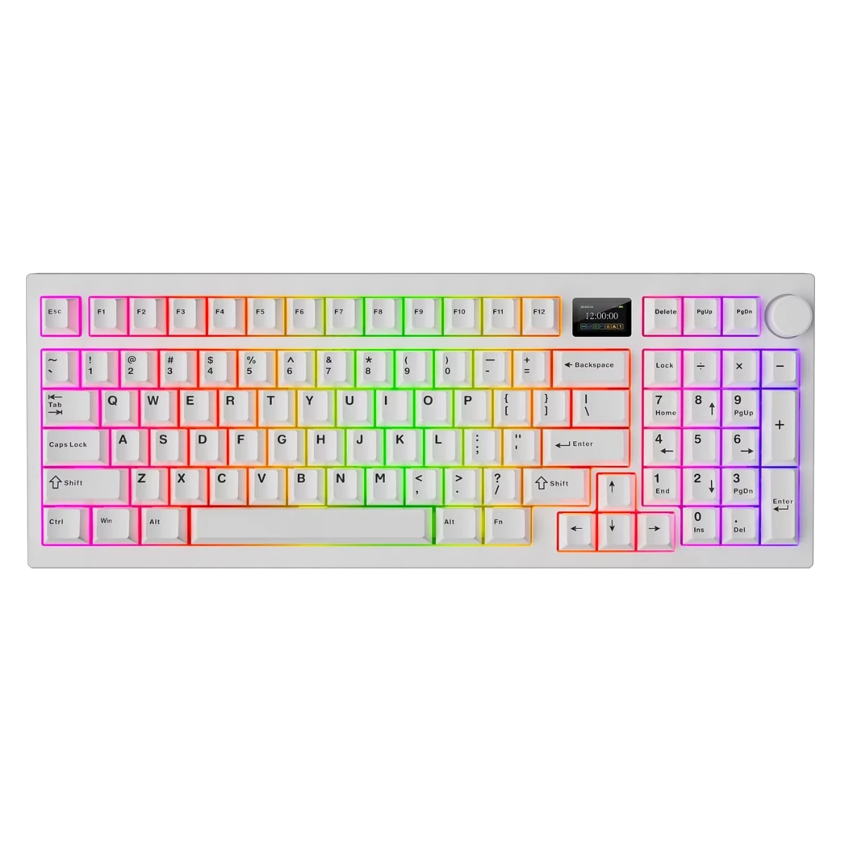 TECWARE SPECTRE EVO 75 Wireless White (Mechanical, 75% Layout, 1.14