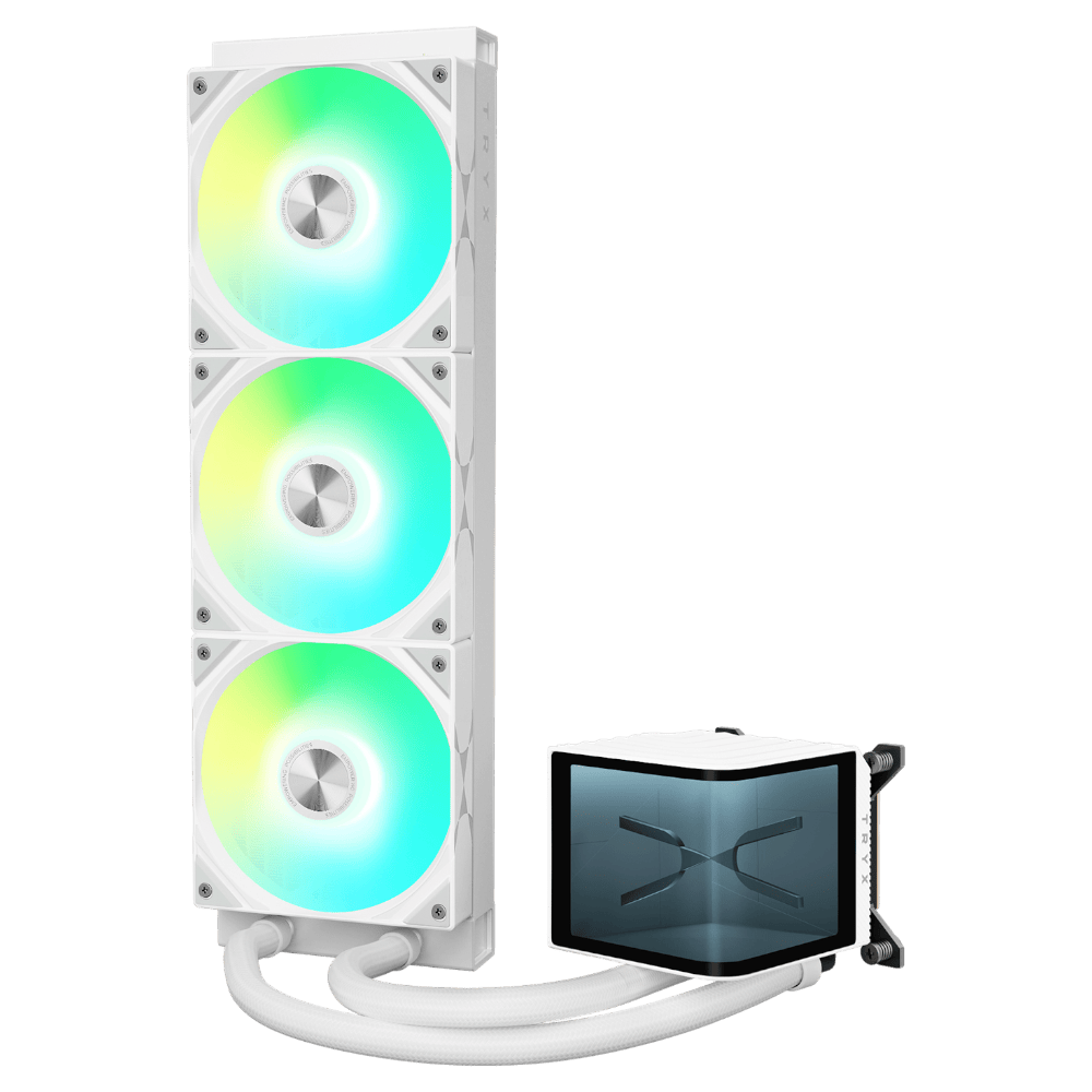 TRYX PANORAMA ARGB 360 Curved LCD White