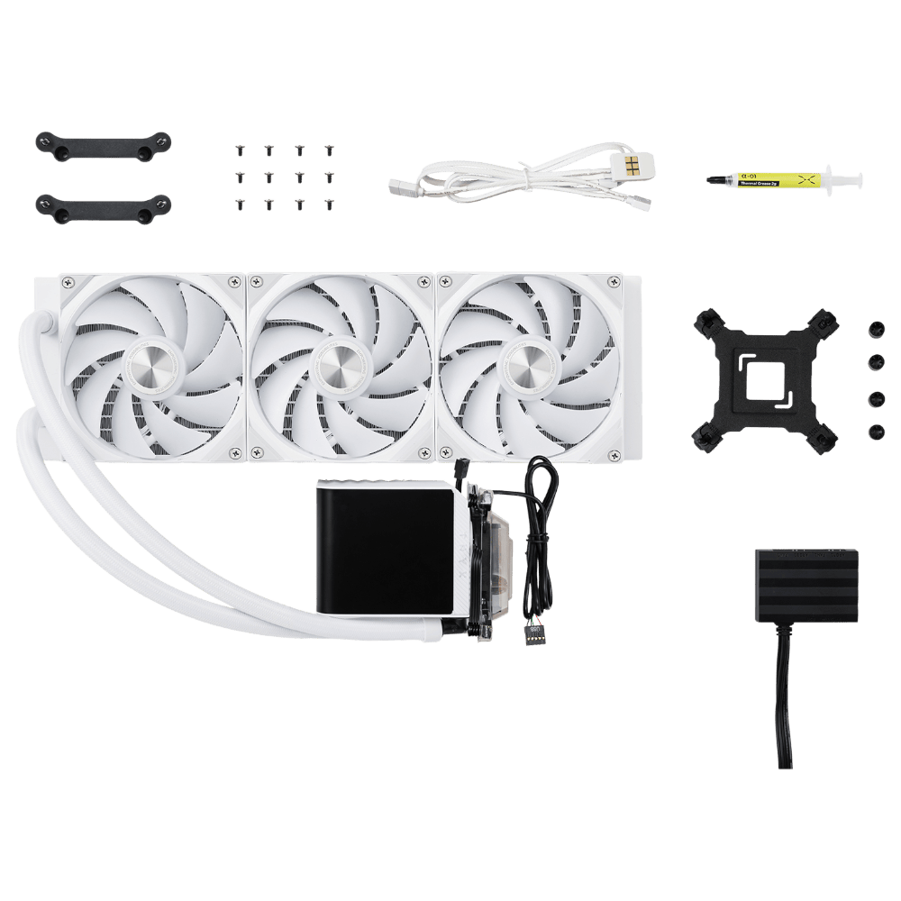TRYX PANORAMA ARGB 360 Curved LCD White