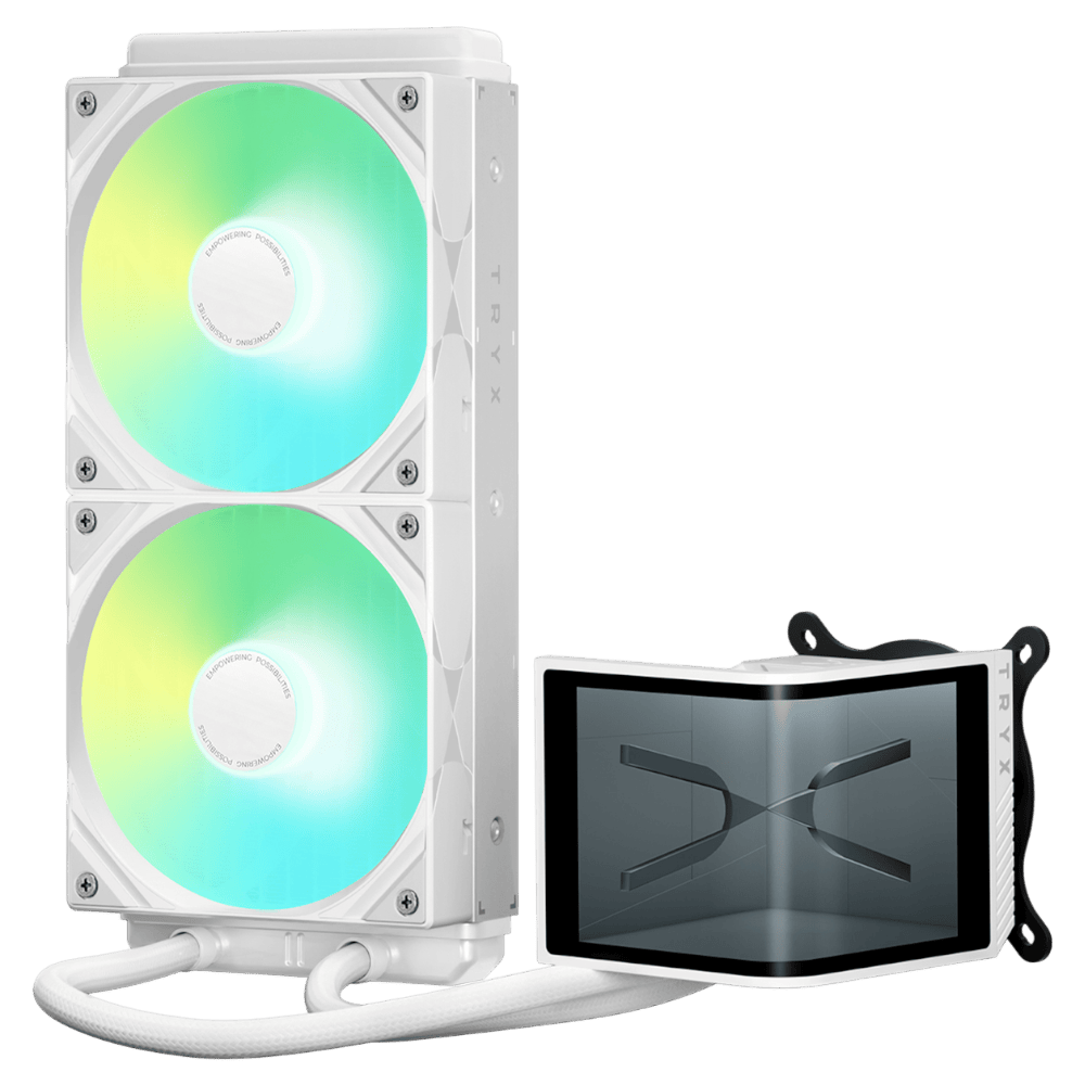 TRYX PANORAMA SE 240 ARGB Curved LCD White