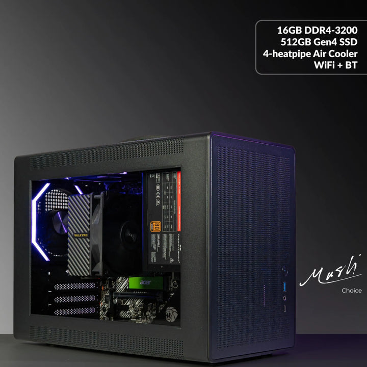 MUSH-E Steam: CORE I5 14400F GAMING PC
