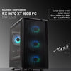 MUSH-E 301: RX 9070 XT 16GB Gaming PC