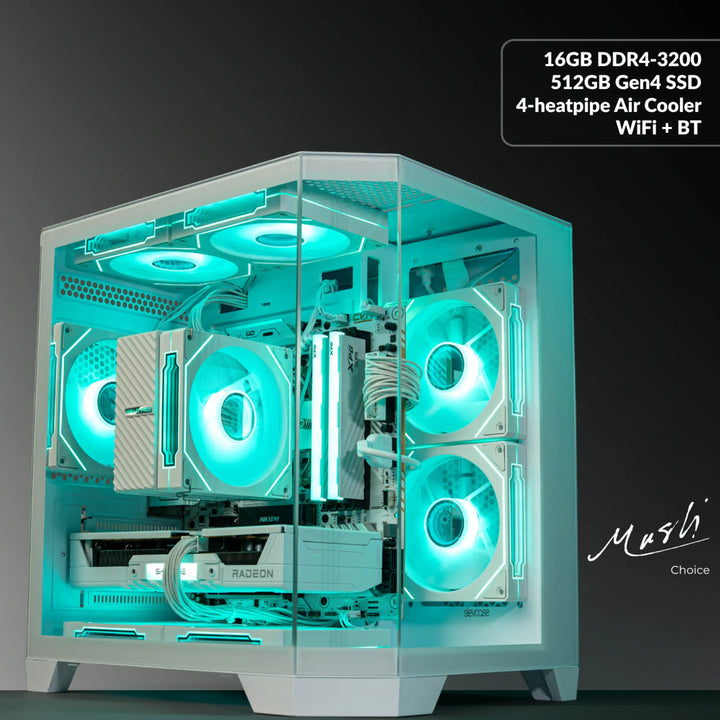 MUSH-E Frost: CORE I5 14400F GAMING PC