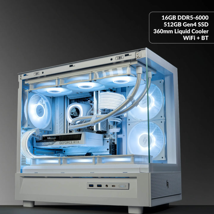 MUSH-E Frost: CORE ULTRA 5 225F GAMING PC