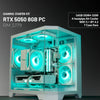 MUSH-E Frost: RTX 5050 8GB Gaming PC