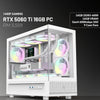 MUSH-E Frost: RTX 5060 Ti 16GB Gaming PC