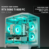 MUSH-E Frost: RTX 5060 Ti 8GB Gaming PC