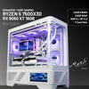 MUSH-E Frost: Ryzen 5 7500X3D + RX 9060 XT 16GB