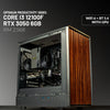 MUSH-E Office I3 WiFi: Intel Core i3 12100F + RTX 3050 6GB (Customizable)
