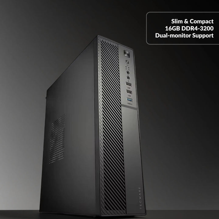 MUSH-E Office A3 WiFi: Ryzen 3 3200G, 16GB RAM, 256GB SSD (Customizable)