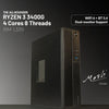 MUSH-E Office A3 WiFi: Ryzen 3 3400G, 8GB RAM, 256GB SSD (Customizable)