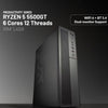 MUSH-E Office A5 WiFi: Ryzen 5 5500GT, 8GB RAM, 256GB SSD (Customizable)