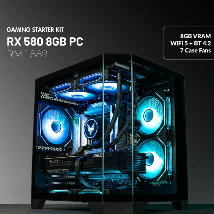MUSH-E Showcase: RX 580 8GB Gaming PC