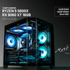 MUSH-E Showcase: Ryzen 5 5600X + RX 9060 XT 16GB