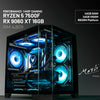 MUSH-E Showcase: Ryzen 5 7500F + RX 9060 XT 16GB