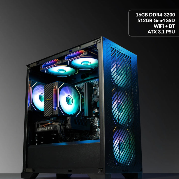 MUSH-E Workstation: RTX 3060 12GB GAMING PC