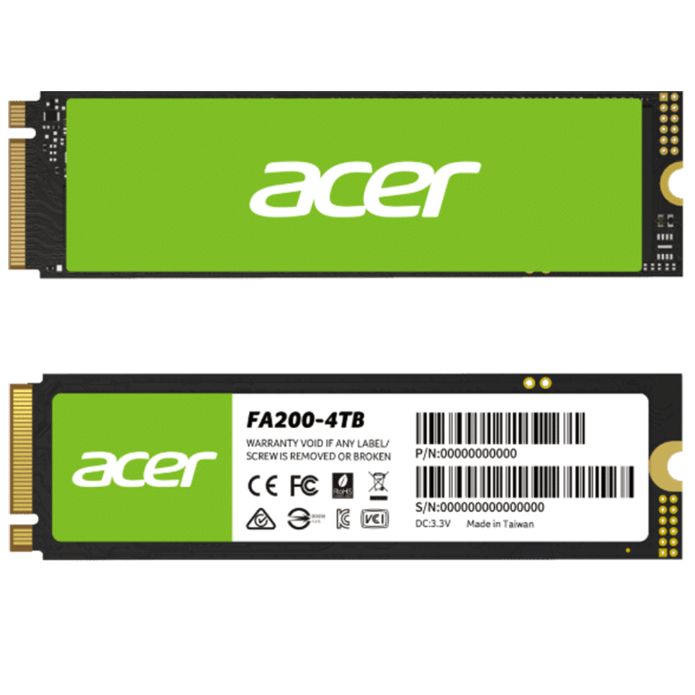 Acer FA200 NVMe Gen4 7100mbps 4TB