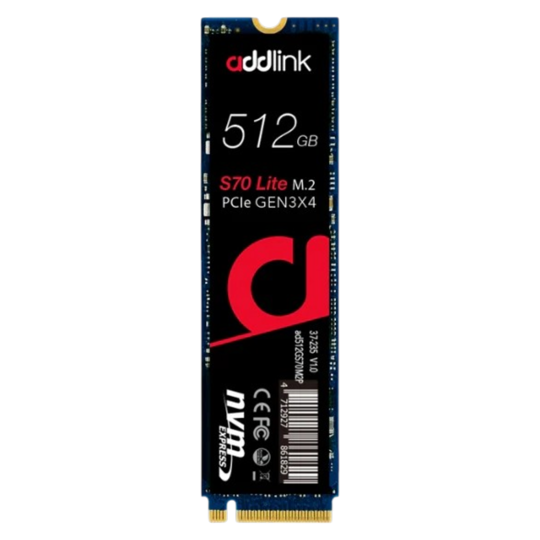 addlink S70 Lite NVMe Gen3 3000mbps 512GB